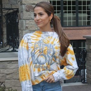 PINK FLOYD TIE DYE PULLOVER